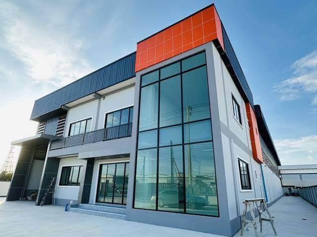 ขายโรงงาน โกดัง คลังสินค้าสร้างใหม่ ที่ดินย่านบางบัวทอง340