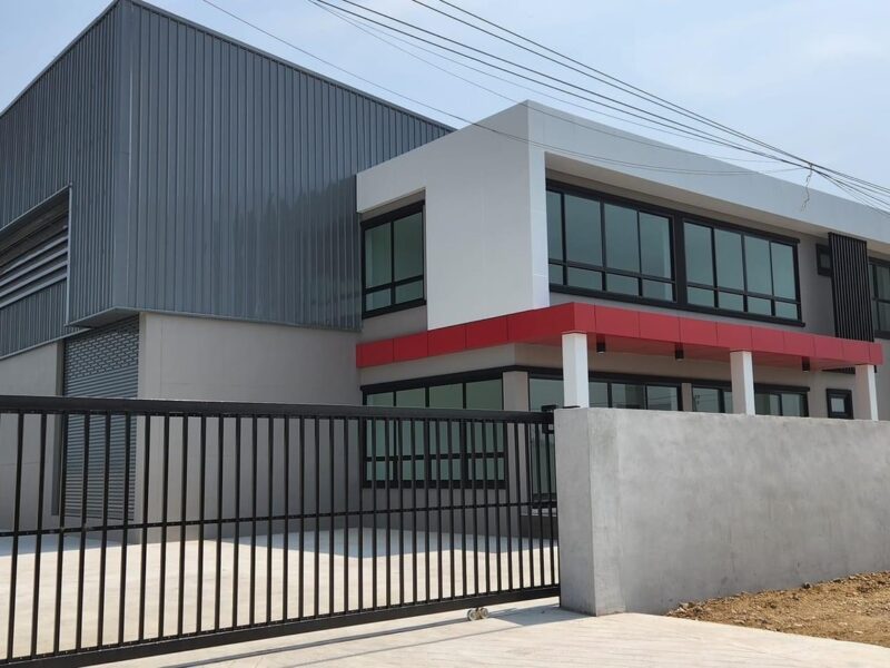 ขายที่ดินพร้อมสร้างโรงงาน โกดัง คลังสินค้า