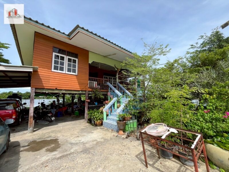 ที่ดินบ่อกุ้ง ประชาอุทิศ 90 สมุทรปราการ น้ำตื้นดินแน่น ผังสีเหลือง