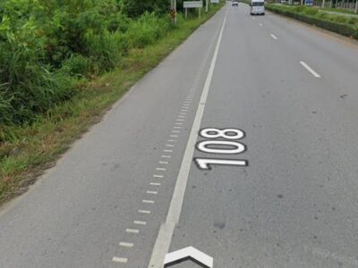 ขายที่ดินติดถนน 108 จำนวน 30-2-0 ตรว 120 ล้าน(ใกล้วงแหวนรอบ4)