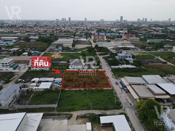 ขายที่ดินแปลงสวย แบ่งล็อคขาย ติดถนนซอยเฉลิมพระเกียรติ ร.9 ซอย 30 แยก 19