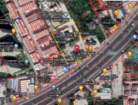 ขาย ที่ดิน ติดนครอินทร์ แยกติวานนท์ 4 ไร่ 66.2 ตร.วา ใกล้รถไฟฟ้าแยกติวานนท์ เหมาะสร้างคอนโด วิวแม่น้ำเจ้าพระยา