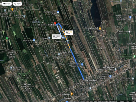 ขาย ที่ดิน ซอยแบนชะโด 3 คลองสามวา มีนบุรี 375 ตร.วา เหมาะทำโกดัง ฟาร์มผัก บ้านพักอาศัย