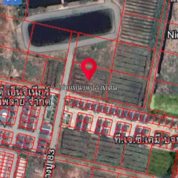 ขายที่ดินเปล่า 2 ไร่ ด้านหน้าติดถนนคอนกรีต ซอยเทศบาลบางปู 83