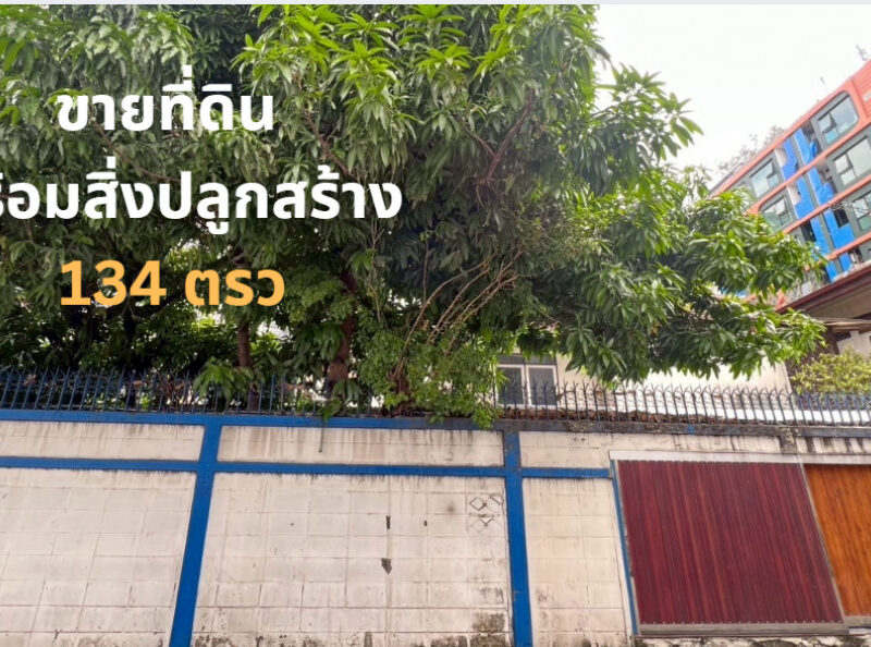 ขาย ที่ดิน พร้อมสิ่งปลูกสร้าง รัชดาภิเษก 134 ตรว แปลงสวยใจกลางเมือง รัชดาซอย 7 ติดบิ๊กซี เพลส รัชดาภิเษก, กรุงเทพมหานคร