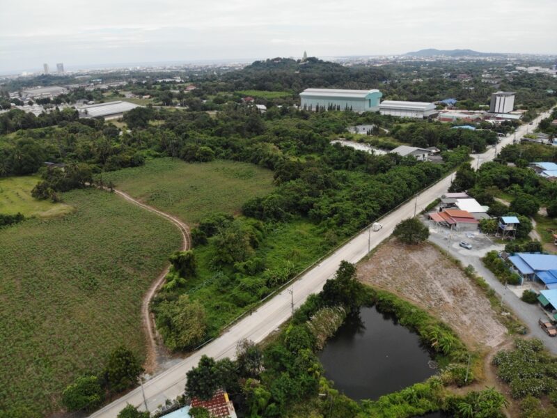 ขาย ที่ดิน EECติดมอเตอร์เวย์ เมืองชลบุรี หนองข้างคอก 13 ไร่ 1 งาน 78 ตร.วา เข้าออกมอเตอร์เวย์ได้หลายทาง เหมาะทำโรงงาน โกดังสินค้า