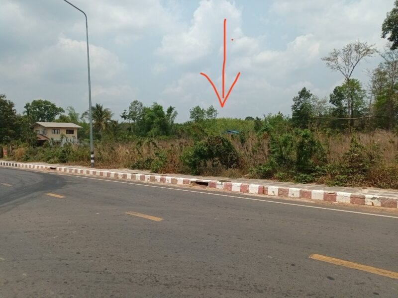 ที่ดินเปล่าติดถนน ทำเลดี