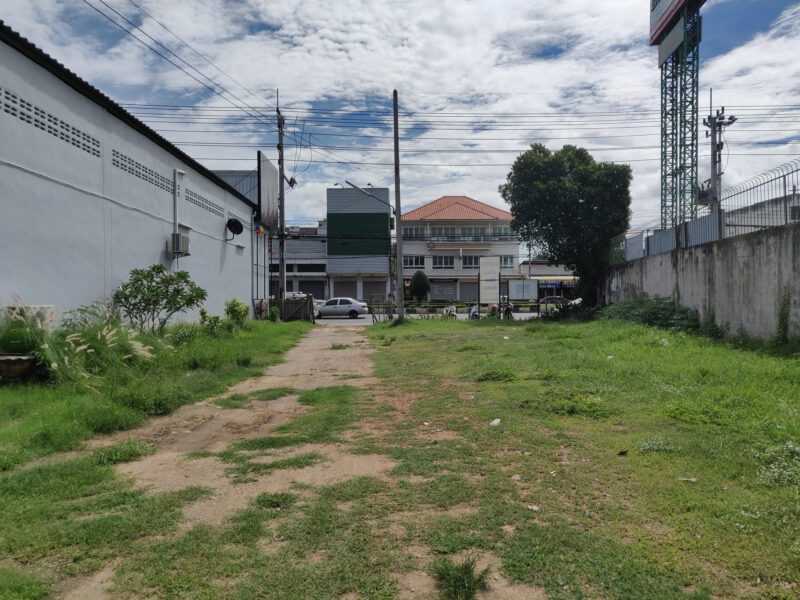 ขายที่ดินสวย ราคาดี ติดถนนแสงชูโต ในตัวเมืองกาญจนบุรี