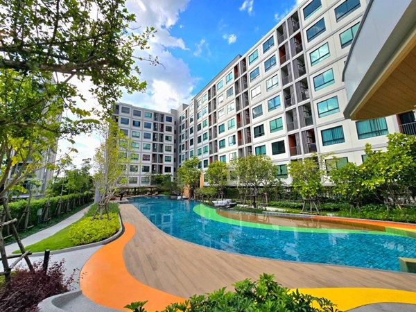 ขายคอนโดใหม่ ติดมหาวิทยาลัยเกษตรศาสตร์ ศรีราชา dcondo vale ศรีราชา โทร 093-1681685 ลากกระเป๋าใบเดียวเข้าอยู่ได้เลย