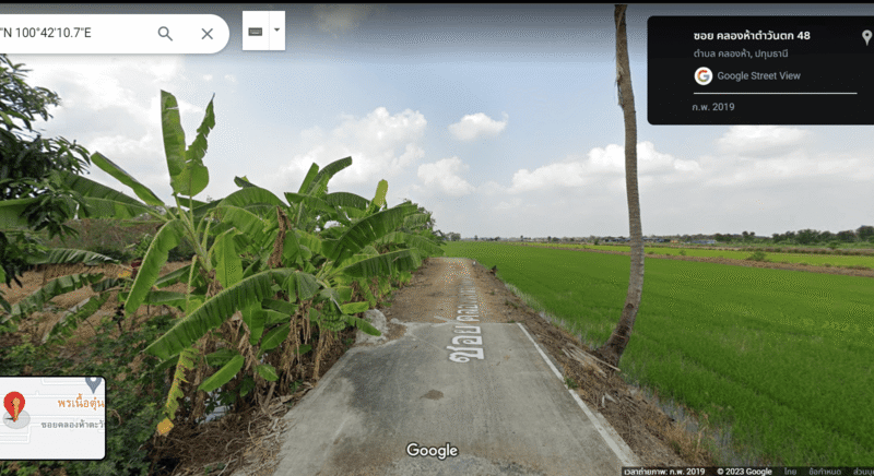 🔥ขายด่วน🔥 ที่ดิน 200 ตร.ว. แค่800000 คลอง 5 เจ้าของขายเอง ต้องการเงินสด!