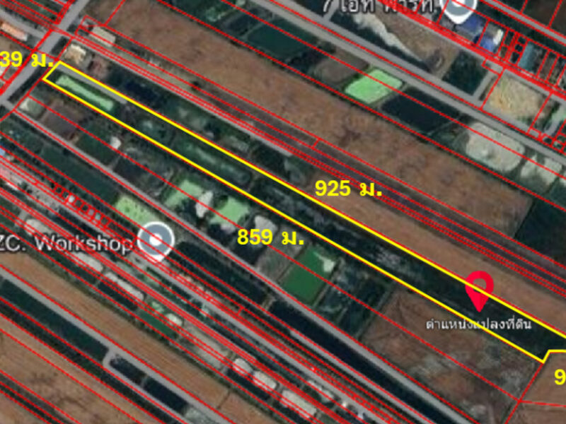 ขาย ที่ดิน ติดถนน ฉช.2004 สาย บ.บางพระ-แยก ทล.34 ทำเลชุมชนการค้า ฉะเชิงเทรา 24 ไร่ 3 งาน 74 ตรว เขตพัฒนาพิเศษ EEC ผังเมืองสีส้มอ่อน