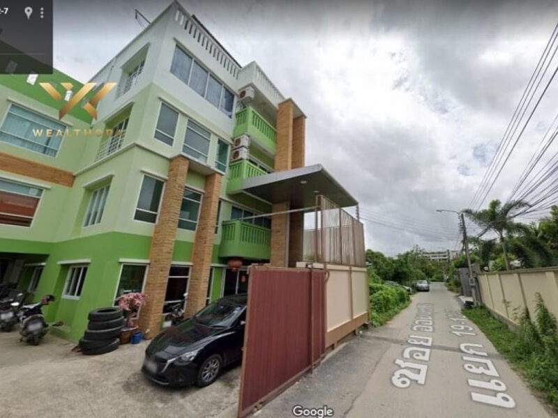 ขาย ที่ดิน นอกหมู่บ้านจัดสรร ไม่ต้องเสียค่าส่วนกลาง ที่ดินศรีนคริน ซอย 45 1 งาน ระยะ 1.2 กม.ถึงสถานีรถไฟฟ้า ศรีนครินทร์ซอย 38