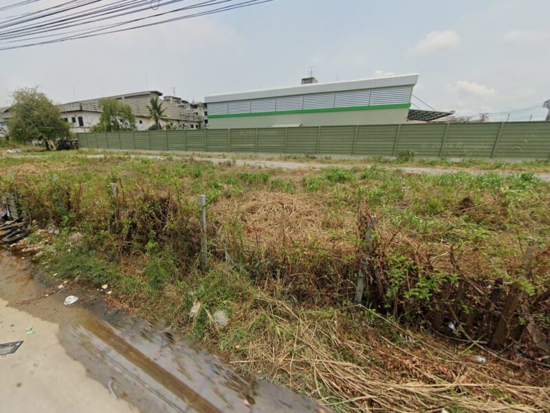 ที่ดินสุขสวัสดิ์ ต.บางจาก อ.พระประแดง จ.สมุทรปราการ เนื้อที่ 3 งาน 86 ตรว