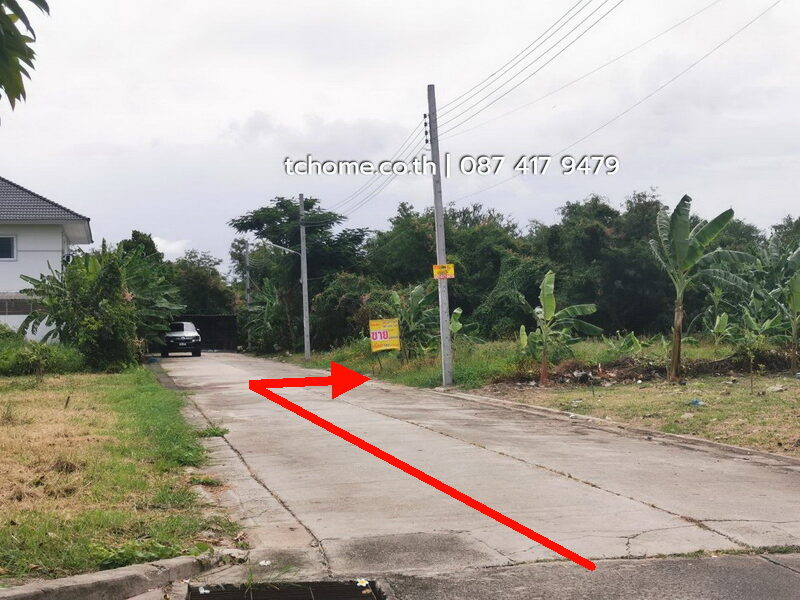 ขายด่วนที่ดิน 102 ตรว. ราคาไม่แพง โครงการชัยพฤกษ์บางนา กม.18 เยื้อง ม.หัวเฉียวเฉลิมพระเกียรติฯ