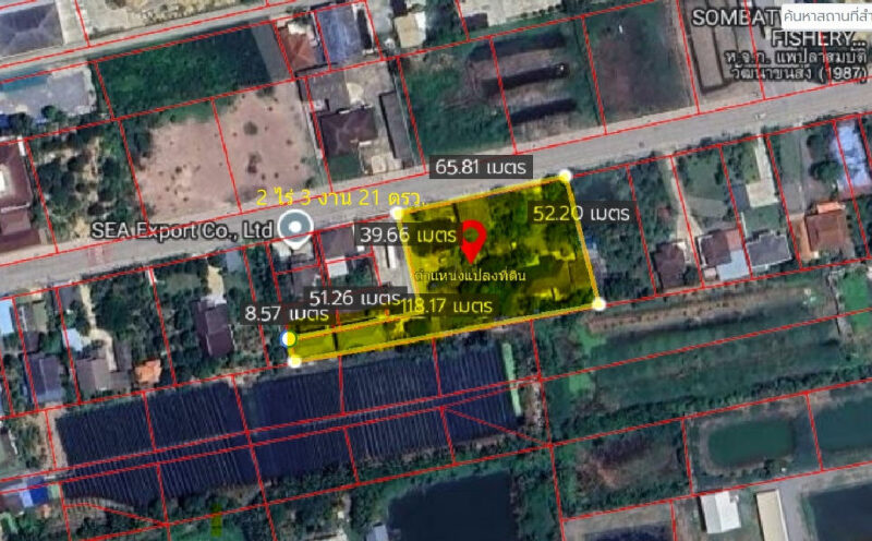 ขาย ที่ดิน พร้อมสิ่งปลูกสร้าง เชื่อมกับถนน พุทธมณฑลสาย 3 ซ.ทวีวัฒนา-กาญจนาภิเษก 15 2 ไร่ 3 งาน 21 ตรว .