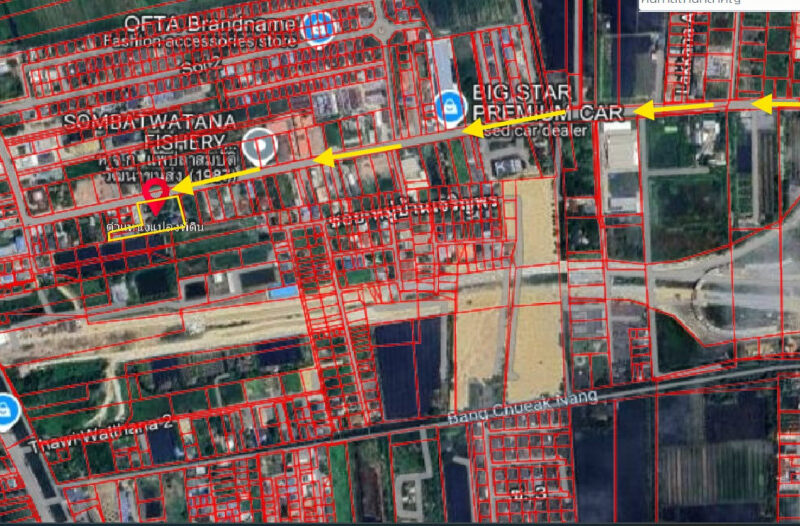 ขาย ที่ดิน พร้อมสิ่งปลูกสร้าง เชื่อมกับถนน พุทธมณฑลสาย 3 ซ.ทวีวัฒนา-กาญจนาภิเษก 15 2 ไร่ 3 งาน 21 ตรว .