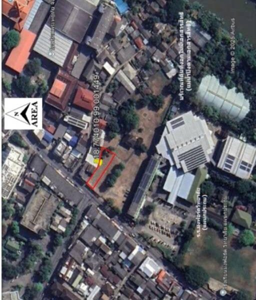 ขายที่ดินราคาประเมินราชการ! กลางเมืองเชียงใหม่ ติดถนนใหญ่ ผังเมืองสีแดง