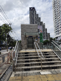 Land for sale, small plot suitable for house or trade zone near MRT HUAIKHWANG