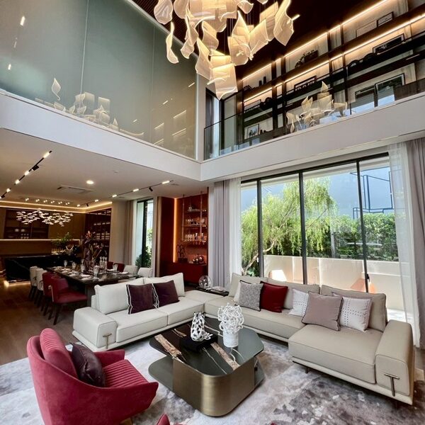 VIVE กรุงเทพกรีฑาตัดใหม่ ใกล้ รร.นานาชาติ บ้านเดี่ยว 3ชั้น 4ห้องนอน พร้อม Glass House ดีไซน์ใหม่ล่าสุด โทร 0818119186