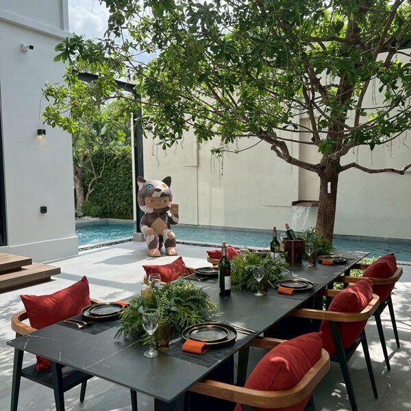 VIVE กรุงเทพกรีฑาตัดใหม่ ใกล้ รร.นานาชาติ บ้านเดี่ยว 3ชั้น 4ห้องนอน พร้อม Glass House ดีไซน์ใหม่ล่าสุด โทร 0818119186