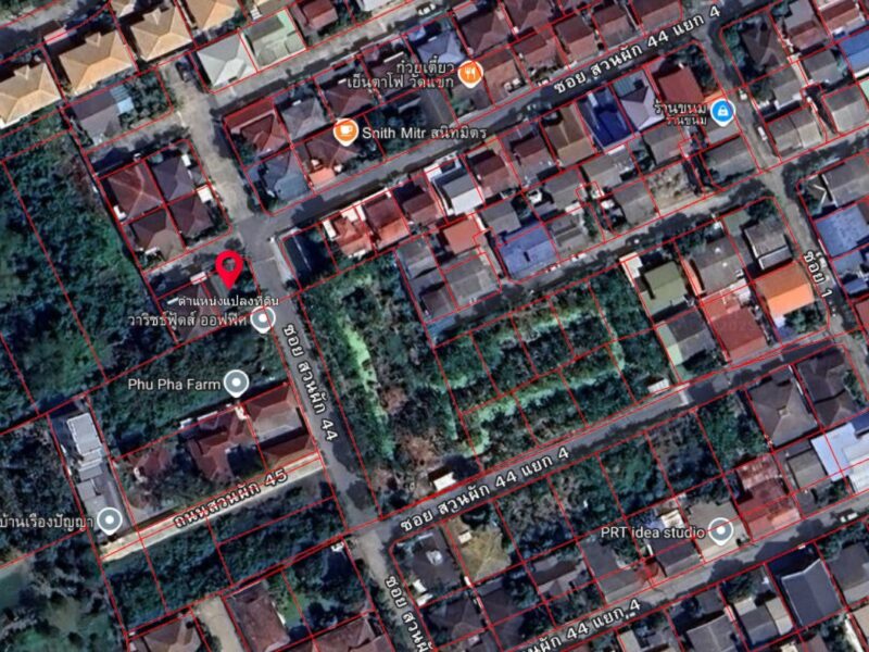 ขายที่ดิน ซอยสวนผัก 44 ตลิ่งชัน 52 ตร.ว. เหมาะสร้างบ้านและโฮมออฟฟิศ