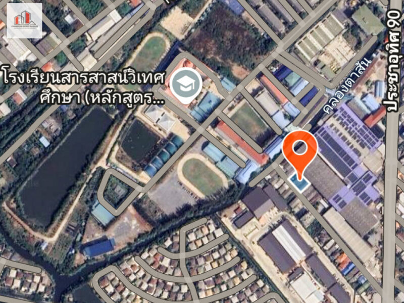 ขาย ที่ดิน พร้อมสิ่งปลูกสร้าง ซอยข้างวิลเลจฮับ คอมมูนิตี้มอล ประชาอุทิศ90 1 งาน 61 ตรว