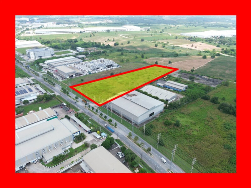 ขาย ที่ดิน ผังสีม่วง นิคมอุตสาหกรรม WHA1 บ่อวิน ศรีราชา 11 ไร่ 3 งาน 60 ตรว CC