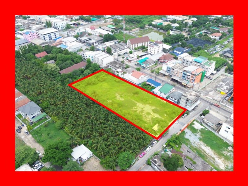 ขาย ที่ดิน ซอยบางแวก 120 ขนาด 2 ไร่กว่า ใกล้ ถ.บางแวกแค่ 50 ม. DD