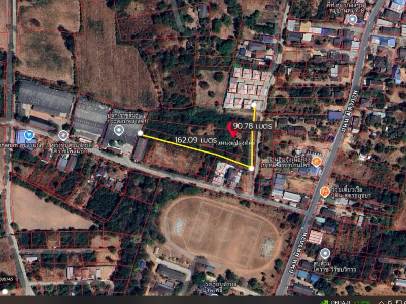 ขายที่ดินผังสีเขียว 6 ไร่ บ้านโพธิ์ นครราชสีมา ใกล้ถนนมิตรภาพ