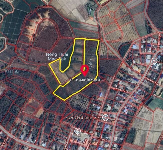 ขายที่ดิน 18 ไร่ วิวภูเขา ติดห้วยสาธารณะ อ.เวียงชัย จ.เชียงราย