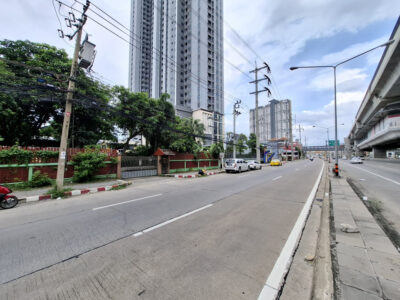 ขายถูกเว่อร์ ที่ดิน ติด MRT ไทรม้า 3 ไร่กว่า เหมาะทำคอนโด โชว์รูม CC