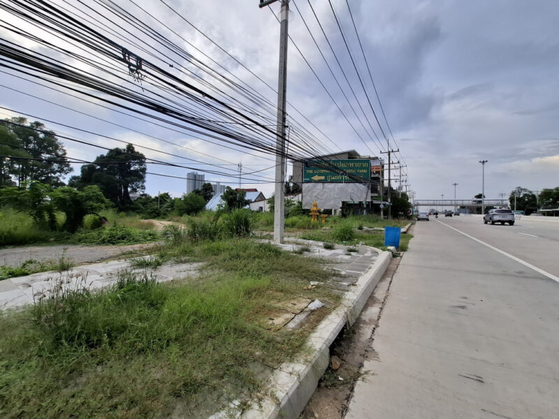 ขายที่ดิน ริมถนนสุขุมวิท นาจอมเทียน พัทยา 10 ไร่ เหมาะทำคอนโด โรงแรม CC