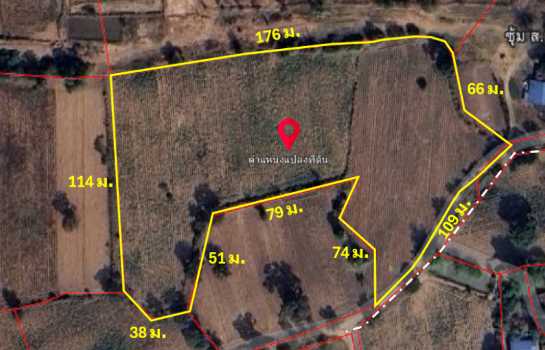 ขาย ที่ดิน ย่านบ้านบุ่งตะแบก อ.โนนไทย จ.นครราชสีมา ห่างจากถนนคอนกรีตแค่ 300 ม. เนื้อที่ 11 ไร่ 2 งาน 69 ตรว ฟรีโอน ลดราคาอีก อยากขายด่วน.