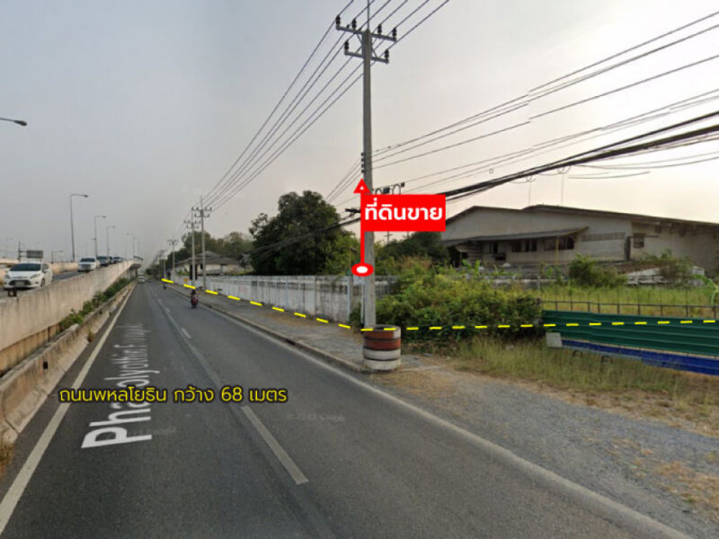 ขายที่ดิน 48 ไร่ 1 งาน 83 ตร.ว. ติดถนนพหลโยธิน ใกล้หมู่บ้านสมกมล สระบุรี