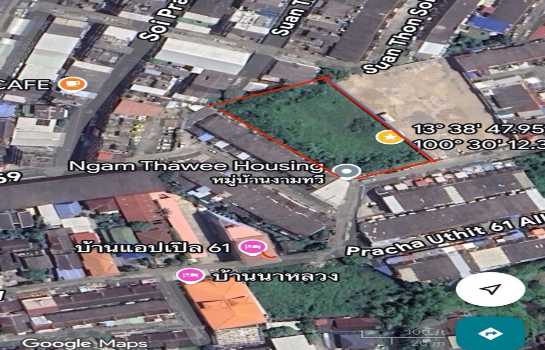 ขายที่ดินถมแล้ว แปลงสวย ทำเลประชาอุทิศ เขตทุ่งครุ ไลน์ไอดี @bird888