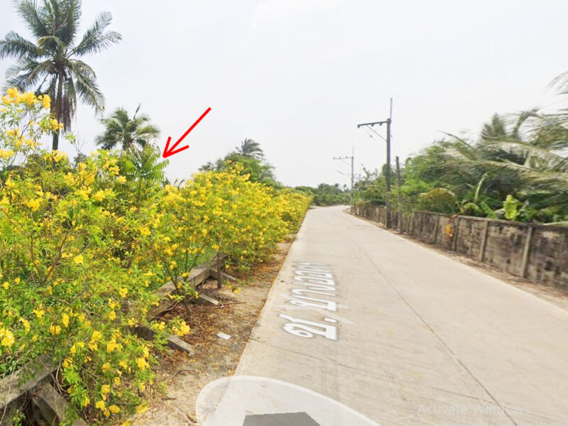 ที่ดินสวยติดคลอง นครปฐม นครชัยศรี 1 ไร่ 3 งาน 4 ตรว.