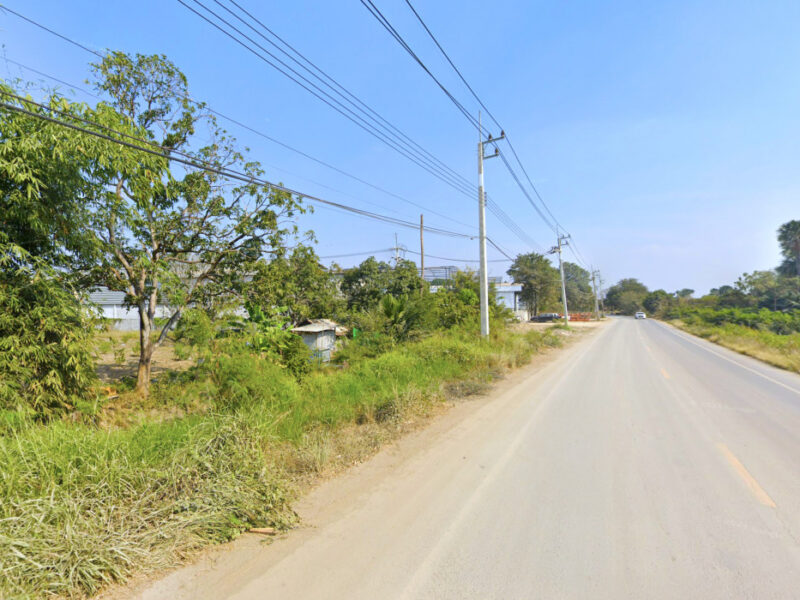 ขาย ที่ดิน ริมถนนนฐ. 4002 ต.บ้านหลวง อ.ดอนตูม 3 ไร่ 2 งาน 63 ตรว CC