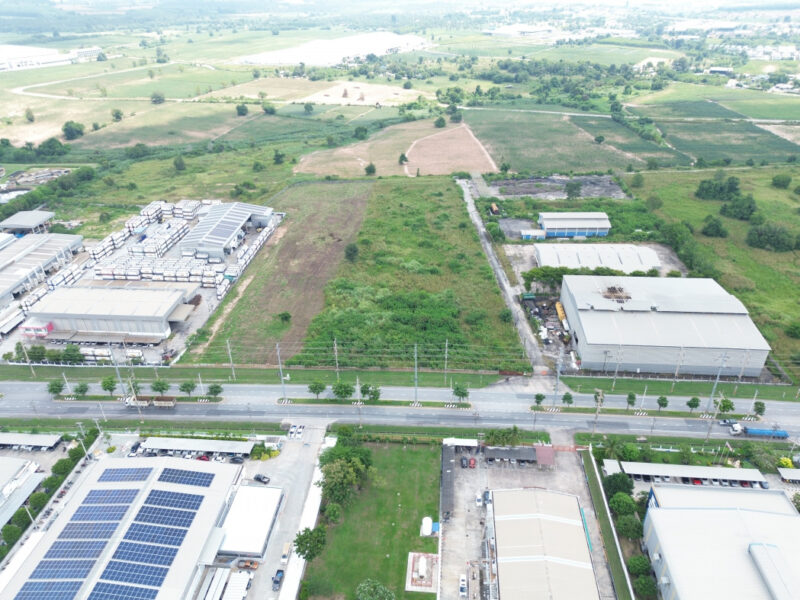 ขาย ที่ดิน ผังสีม่วง นิคมอุตสาหกรรม WHA1 บ่อวิน ศรีราชา 11 ไร่ 3 งาน 60 ตรว CC