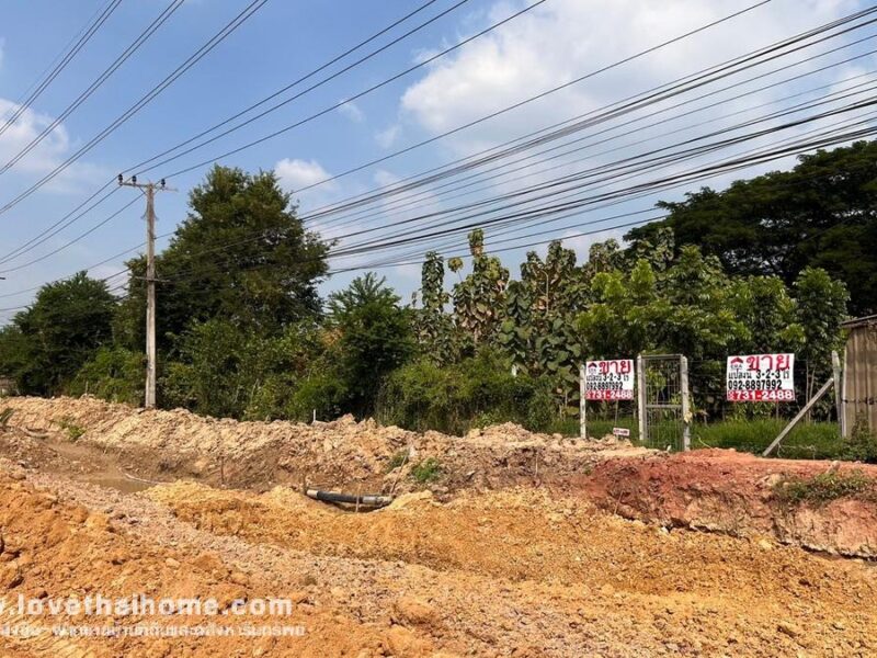 ขายที่ดิน ติดถนนเพชรเกษม ต.อ่างทอง จ.ราชบุรี พื้นที่ 3-2-3 ไร่ ใกล้แยกชินสีห์ แปลงสวย ราคาถูกเหมาะลงทุน