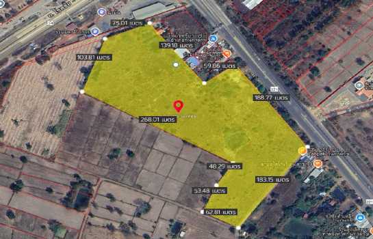 ขายที่ดิน 32 ไร่ 3 งาน 33 ตร.ว. ติดถนนหมายเลข 221 ใกล้ศาลจังหวัดกันทรลักษ์