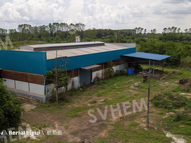 ขายที่ดินอุตสาหกรรม 50 ไร่ 23 ตรวา พร้อมใบอนุญาต รง4 จังหวัดปราจีนบุรี 出售工业用地 约80000平方米 含รง4工业许可证 巴真府 Industrial Land for Sale – approx 80000 sqm, รง4 Certified
