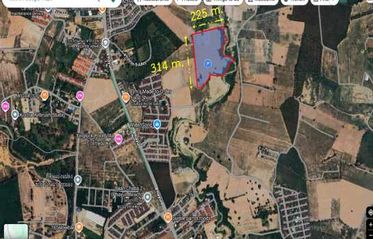 ขาย ที่ดิน ระยอง บ้านฉาง เนื้อที่ 42 ไร่ 19.8 ตรว