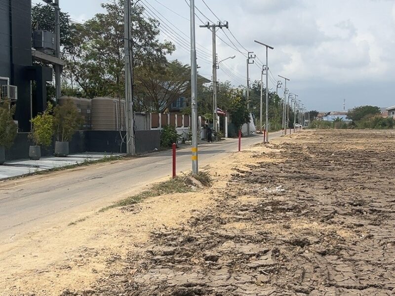 ขายด่วนที่ดิน 86 ตร.ว. สมุทรปราการ ถมแล้ว พร้อมปลูกสร้าง ทำเลดี ใกล้สิ่งอำนวยความสะดวก เจ้าของขายเองc