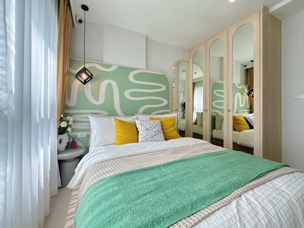 ขายคอนโด Dcondo Calm Ramkhamhaeng 40 แต่งครบ พร้อมอยู่ทันที ทำเลทองรามคำแหง ฟรี เฟอร์นิเจอร์ Built-in โทร 061-6161426