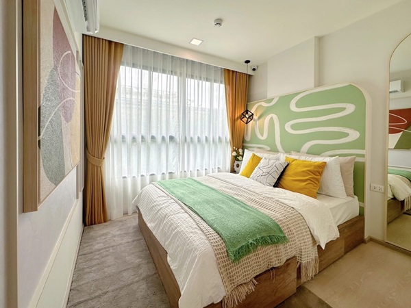 ขายคอนโด Dcondo Calm Ramkhamhaeng 40 แต่งครบ พร้อมอยู่ทันที ทำเลทองรามคำแหง ฟรี เฟอร์นิเจอร์ Built-in โทร 061-6161426