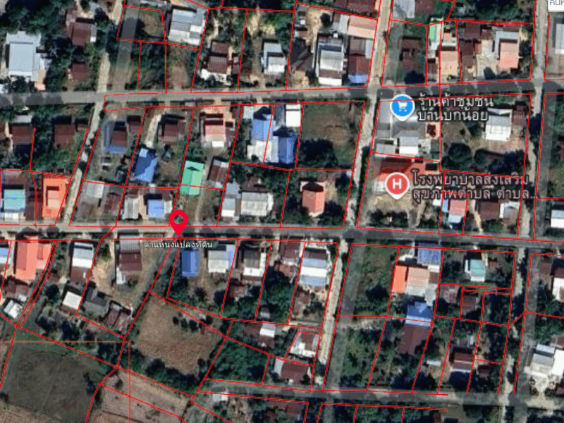 ขายที่ดิน 2 แปลงติดกัน รวม 1 ไร่ 1 งาน 97 ตรว. ต.ดงแคนใหญ่ อ.คำเขื่อนแก้ว จ.ยโสธร