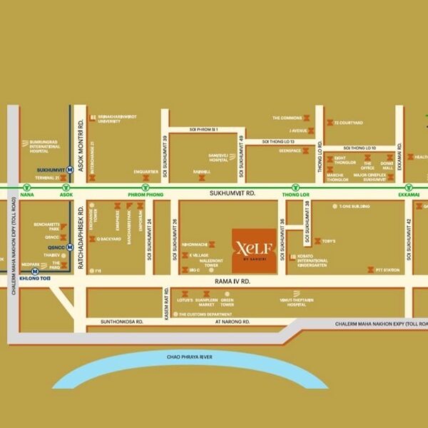 เซลฟ์ บาย แสนสิริ คอนโดใหม่บนพระราม 4 ใกล้ BTS ทองหล่อ และ MRT ศูนย์สิริกิติ์ โทร 061-6161426