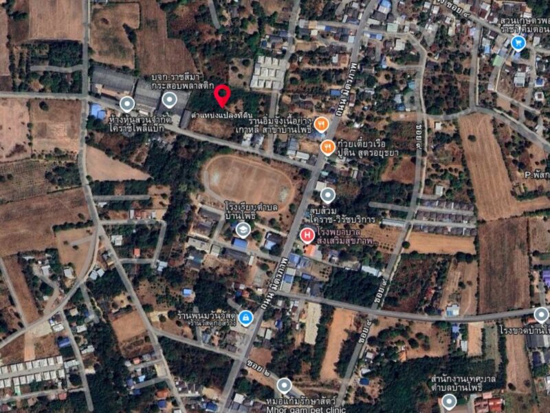ขายที่ดินผังสีเขียว 6 ไร่ บ้านโพธิ์ นครราชสีมา ใกล้ถนนมิตรภาพ