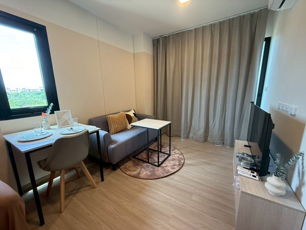 ขายดาวน์ Dcondo Sense บางแสน ราคาพิเศษ! 1 ห้องนอน 1 ห้องน้ำ ขนาด 28.25 ตร.ม. โทร 093-1681685