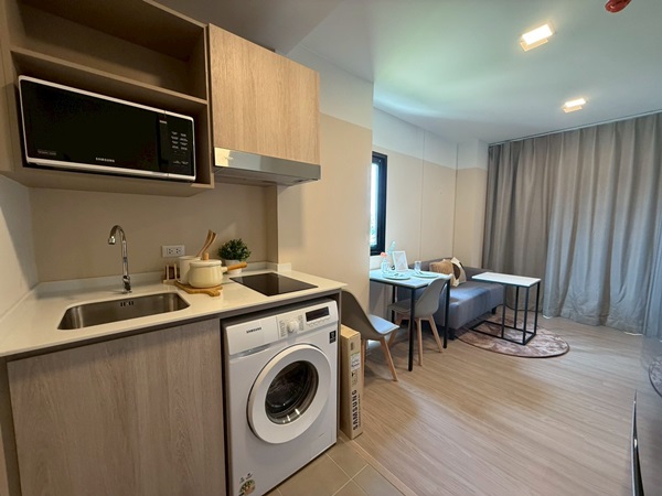 ขายดาวน์ Dcondo Sense บางแสน ราคาพิเศษ! 1 ห้องนอน 1 ห้องน้ำ ขนาด 28.25 ตร.ม. โทร 093-1681685